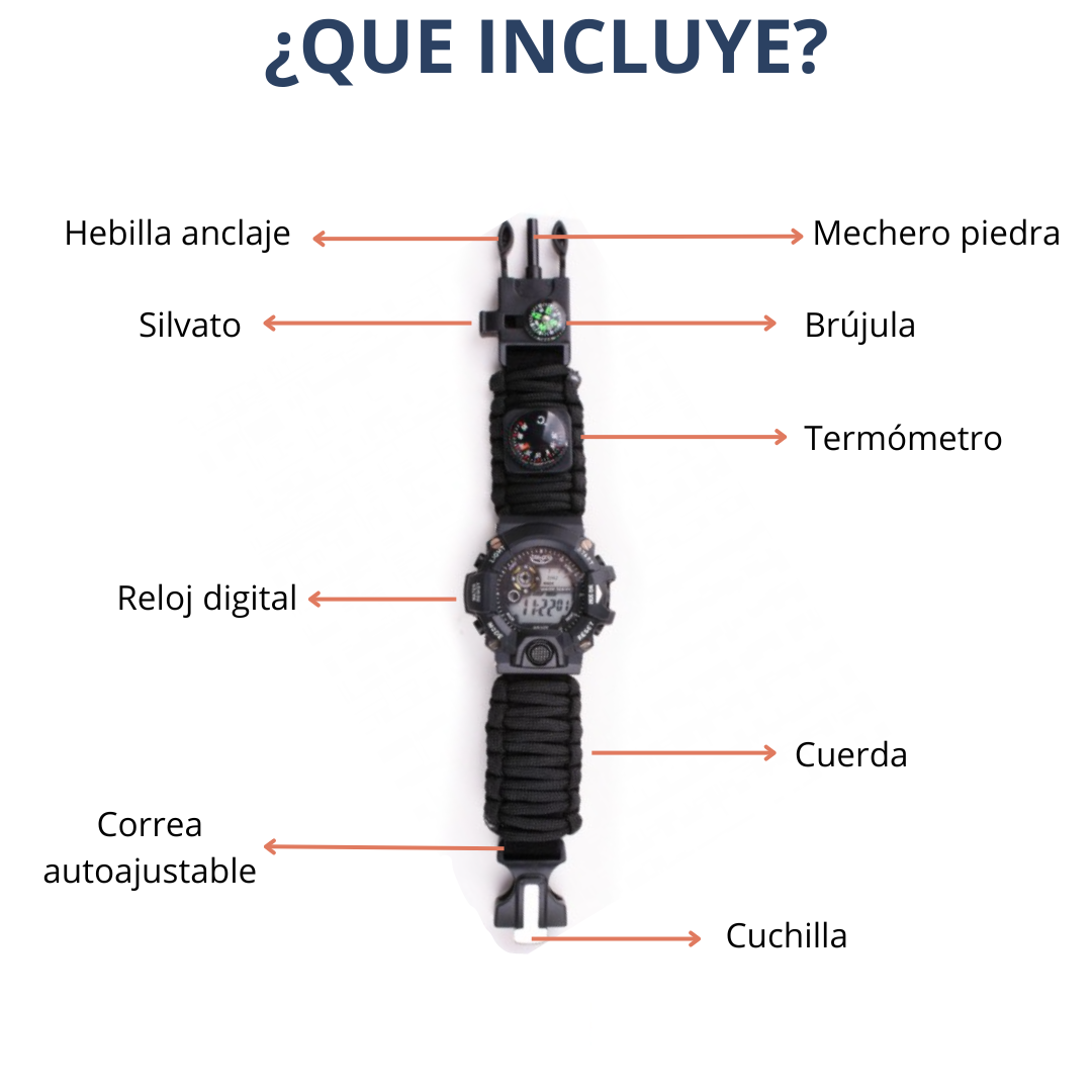 Reloj supervivencia-WILDTRACK™