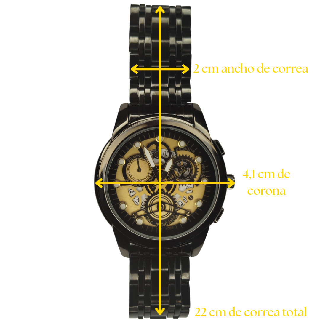 Reloj de cuarzo-BLACKGOLD™