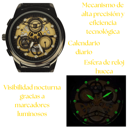 Reloj de cuarzo-BLACKGOLD™