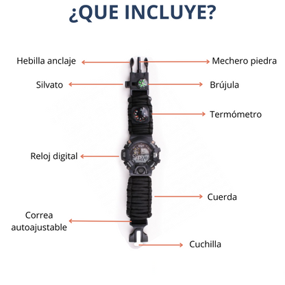Reloj supervivencia-WILDTRACK™